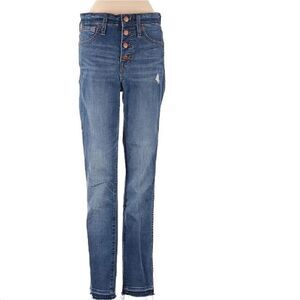 Madewell Blue Womens Jeans denim size 25 butterfly pants bottoms designer ladies